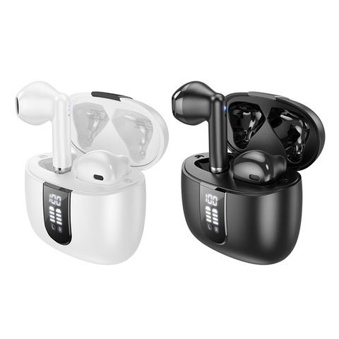 Tai nghe bluetooth HOCO EW36 True wirless V5.3 có LCD kiểu dáng airpods pro2 chính hãng [BH 1 năm]