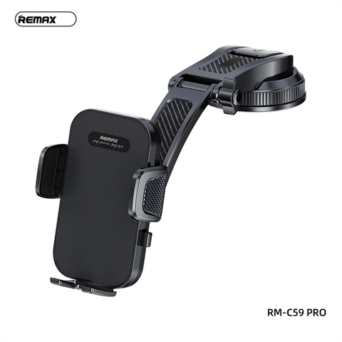 Giá đỡ điện thoại REMAX RM-C59 PRO trên xe hơi (gắn taplo hoặc kính lái ô tô) chính hãng