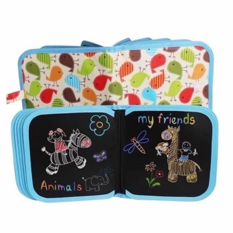 Sổ tay ma thuật tô màu cho bé có thể xóa được [BH: NONE]