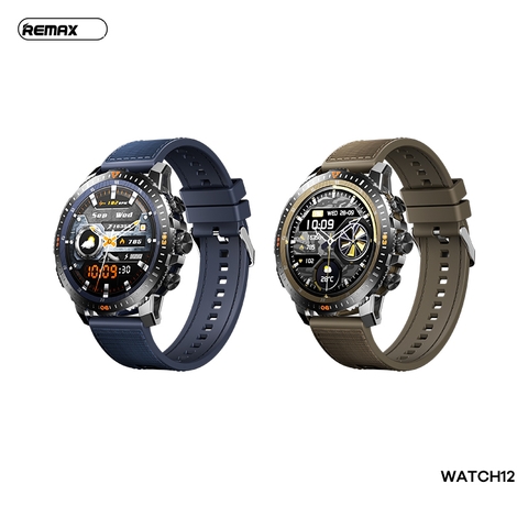 Đồng hồ thông minh REMAX Watch 12 Smart có chống nước, 1.43 inch, pin 470mAh, IP68 chính hãng [BH 1 NĂM]