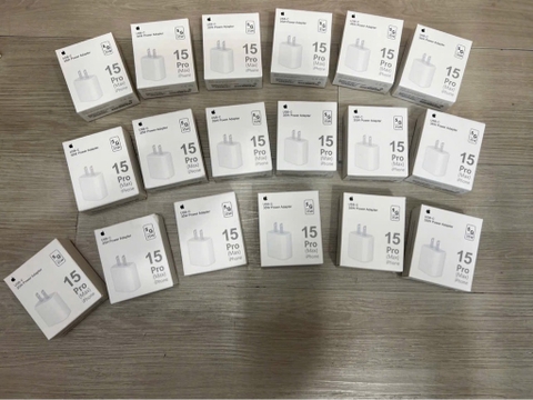 Cóc sạc nhanh 30w 35w iPhone 15 Pro Max G59 full box zin linh kiện [BH 6 tháng]