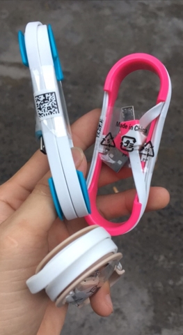 Cáp sạc quấn khay màu dây dẹp chui Samsung Micro [1 tháng] / pktn sale