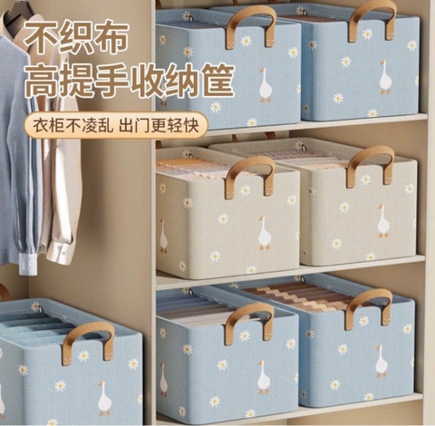 Hộp đựng quần áo chia ngăn khung kim loại xịn