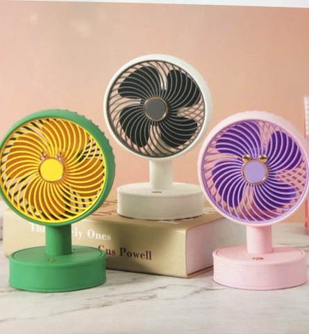 Quạt để bàn mẫu mới 2025 nhiều màu siêu mát [BH 1 Tuần]