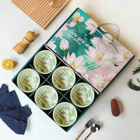 Bộ quà tặng 6 chén hoa Linh Lan siêu cưng [BH: NONE] 1l1a12