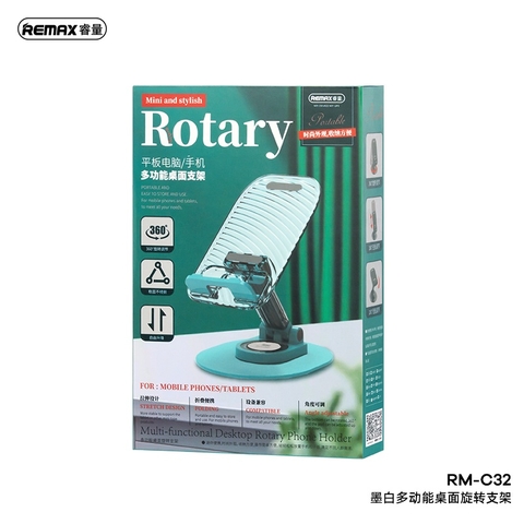 GIÁ ĐỠ ĐIỆN THOẠI REMAX RM-C32 ĐẾ XOAY GẤP GỌN, ĐA NĂNG CHÍNH HÃNG