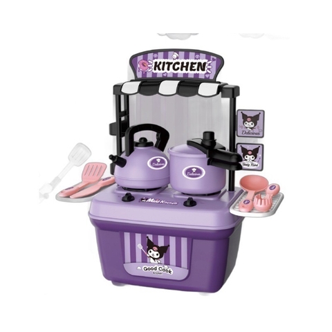Bộ đồ chơi làm bếp Kuromi Kitchen Cooking  6 món [BH: None]