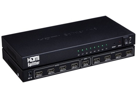 Bộ chia HDMI 1 ra 8 Full HD 1080P chuẩn 2K 4K tín hiệu cực tốt [BH: 3 tháng] / pktn sale