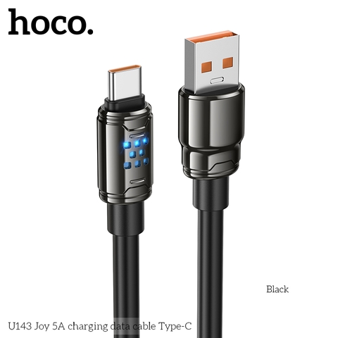 Cáp sạc nhanh 5A HOCO U143 Type C cáp USB ra Type C dài 1m chính hãng