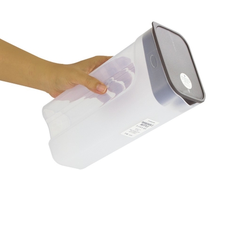 Ca nhựa/ bình nhựa cầm tay Việt Nhật 1.5L không quai, có vạch chia và nắp đậy đựng nước tủ lạnh nhà bếp