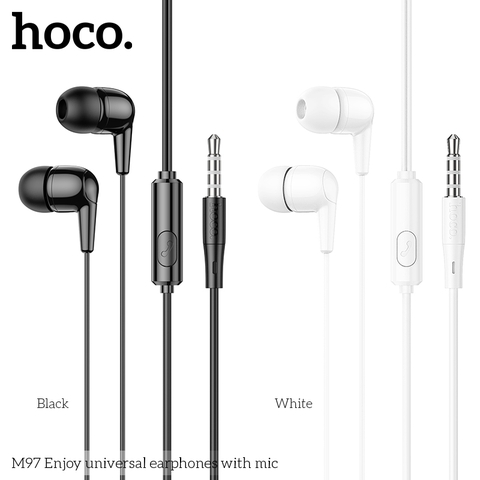 Tai nghe có dây 3.5 HOCO M97 jack 3.5mm chính hãng [BH 1 NĂM]