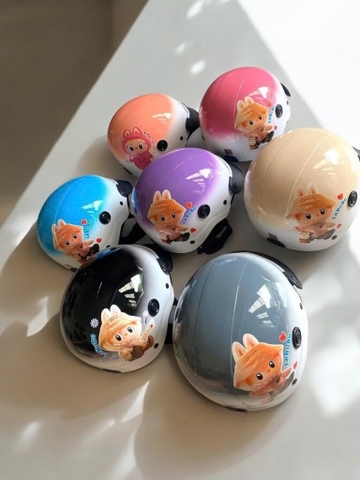 Nón bảo hiểm hình Labu có lỗ thông gió [BH: NONE]