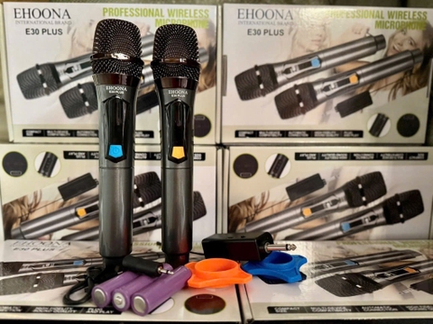 Micro đa năng EHOONA E30Plus Bộ 2 Mic không dây chính hãng [BH 6 tháng]