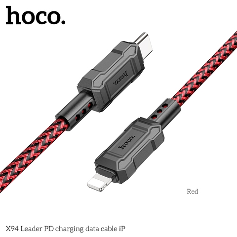 Cáp sạc nhanh 20w HOCO X94 (c-l) 1m - type c ra iphone lightning chính hãng [BH 1 năm]