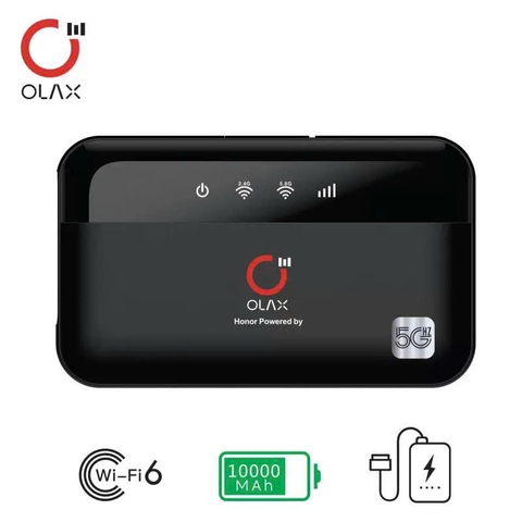 Bộ phát WIFI 6 bằng sim OLAX M100 tốc độ 300Mbps pin 1000mAh siêu trâu [BH 6 THÁNG]