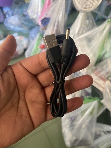 Cáp sạc Usb ra chân tròn 3.5