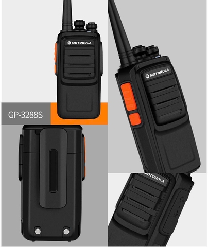 (1 Cái) Bộ đàm Motorola GP-3288s mẫu cổ điển có móc treo