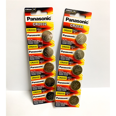 Pin cmos Panasonic CR2032 xịn vỹ 5 viên