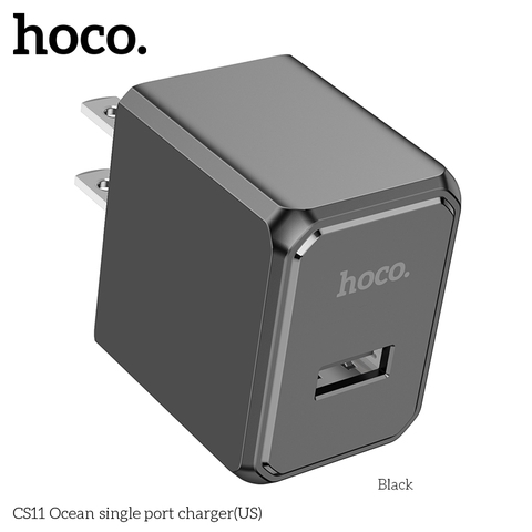 Cóc Sạc Nhanh HOCO CS11 2.1A 1 Cổng Usb Chính Hãng [BH 1 NĂM]