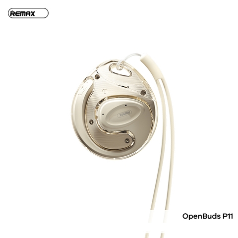 Tai nghe bluetooth Remax OpenBuds P11 Bluetooth V5.4 kiểu dáng airpods chính hãng [BH: 1 năm]