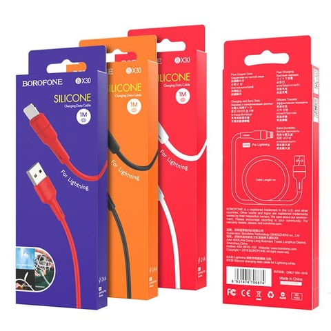 Cáp sạc nhanh BOROFONE BX30 Samsung Micro 1M chính hãng [BH 1 năm]