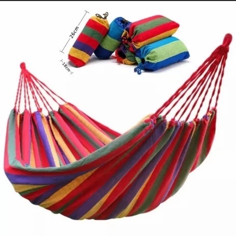 Võng du lịch đa màu sắc tiện mang theo đi phượt, cắm trại  [BH: None]