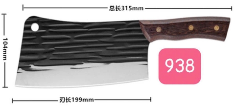 Dao chặt xương, dao làm bếp D938 siêu bén [BH: NONE]