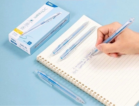 Hộp 12 bút bi DL80 ngoig 0.7mm [BH: None] 1l1