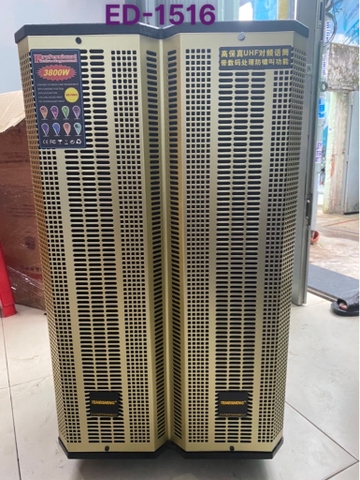 Loa kéo Temeisheng ED-1516 tặng kèm 2 micro karaoke [Bh: 6 Tháng]- Riêng Bình Bảo Hành 1 tháng