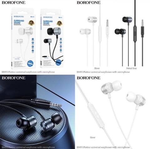 Tai nghe có dây 3.5 BOROFONE BM93 chính hãng [BH 1 năm]