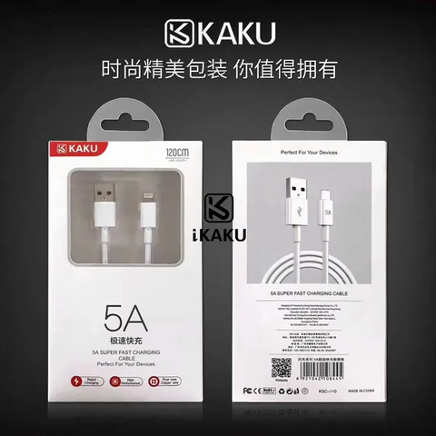 Cáp sạc nhanh 5A KAKU KSC-110 micro samsung chính hãng [BH 3 tháng]