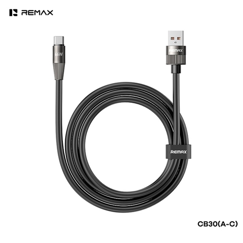 Cáp sạc nhanh 66W REMAX CB30 [A-C] Cáp Type C 66W dài 1m2 chính hãng