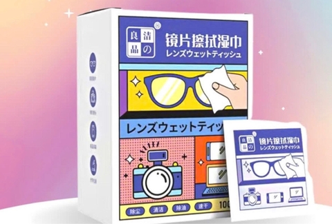 Hộp 100 miếng lau kính nano [BH: None] 1l1