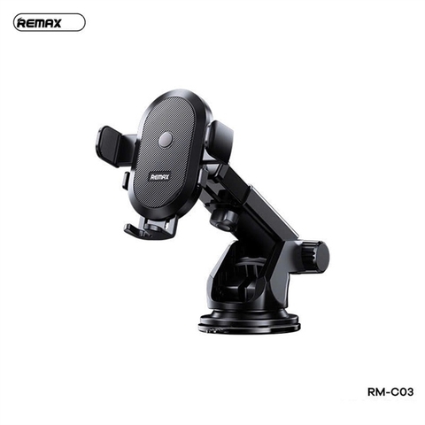 Giá đỡ điện thoại REMAX RM-C03 trên xe hơi (gắn taplo hoặc kính lái ô tô) chính hãng