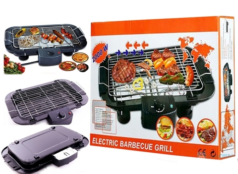 Bếp nướng điện cao cấp không khói Electric barbecue grill [BH 1 tháng]