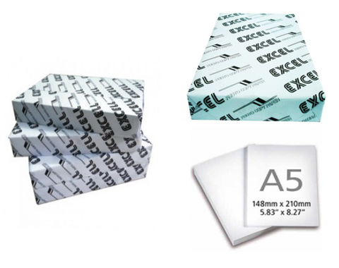 1 lốc giấy A5 Exel 72GMS giấy dày loại tốt chất lượng [BH: NONE] / pktn sale