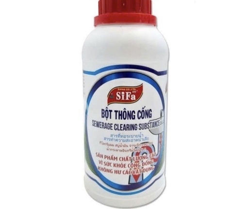 Hủ bột thông cống SF 550gr [BH: None] 1l1
