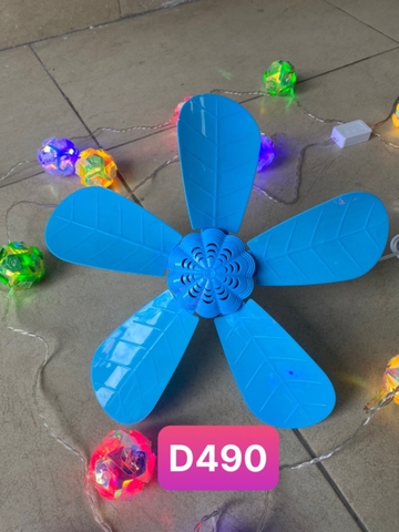 Quạt mùng treo trần 5 cánh mã T490 xài điện 220v / D490 - MÀU NGẪU NHIÊN [BH 1 tháng]