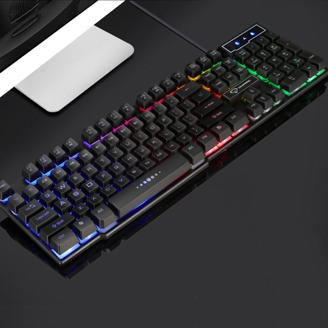 Bàn phím game thủ giả cơ Divipard GK-50 LED Rainbow led có dây [BH 6 tháng] / pktn sale