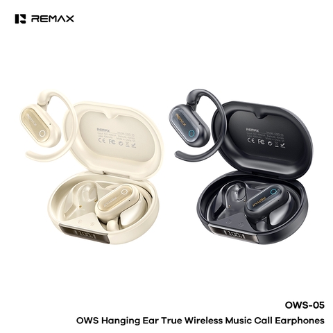 Tai nghe bluetooth REMAX OWS-05 kiểu móc tai bluetooth V6.0 pin 45/400mAh chính hãng