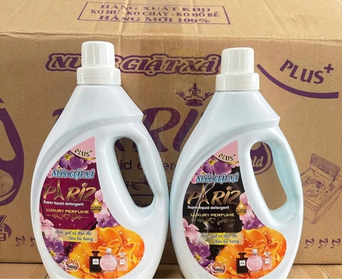 Can nước giặt Pariz Plus+ 1 lít (1L) (BH: None] 1l1a8