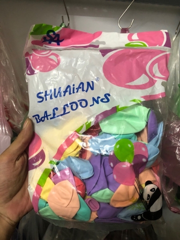 Túi 100 bong bóng nhiều màu sắc cho bé / pktn sale