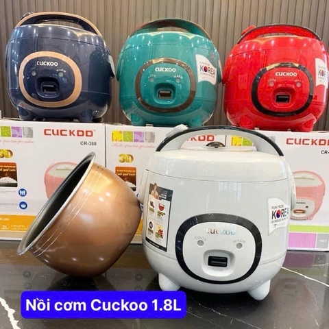 Nồi cơm điện CKOO 1.8 lít- màu sắc ngẫu nhiên tùy lô [BH: 1 THÁNG]