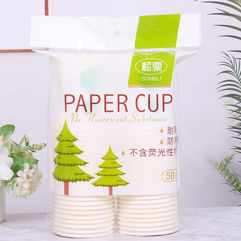 Combo 50 ly giấy Songli chịu nhiệt sử dụng 1 lần [BH: NONE]