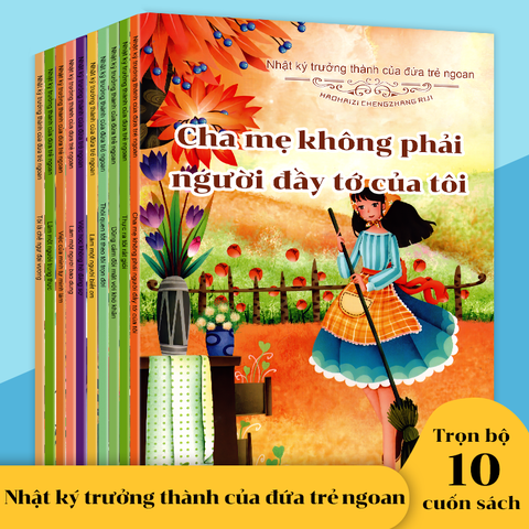 Set 10 quyển sách Nhật Ký Trưởng Thành cho bé [bh: none]