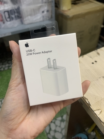 Cóc sạc nhanh 20w full box iPhone 11 12 13 14 PD G4 (1 cổng Type c) có hộp zin [BH 6 tháng]