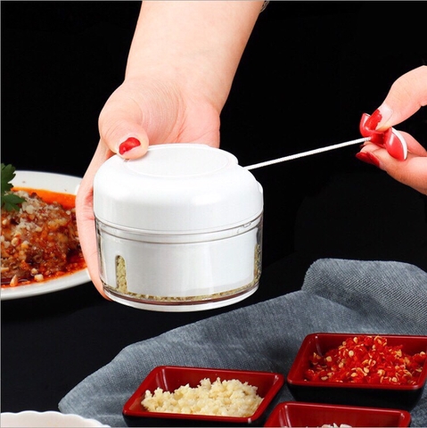 Dụng cụ xay tỏi ớt kéo tay Choppper [BH: NONE]