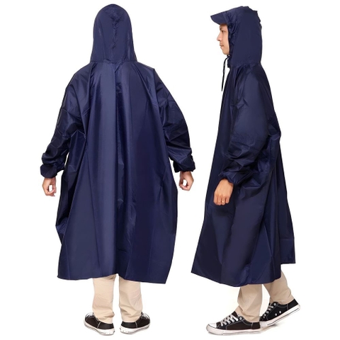 Áo mưa bít kín người vải dù 1m4 cao cấp [BH: None]