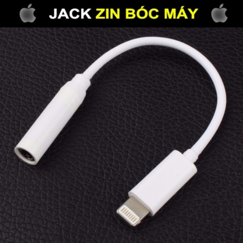 Cáp / Jack chuyển iPhone IC zin máy full box (cổng lightning sang 3.5mm) [BH 3 tháng]