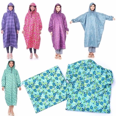 Áo mưa bít bông VN 120x100cm (1.2m) cao cấp nhiều màu theo lô [BH: NONE]